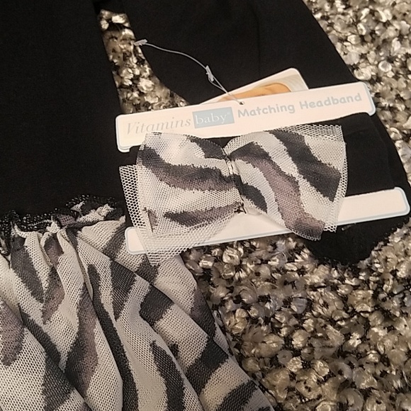 Brand new with tags two-piece 12mos dress - Picture 2 of 4